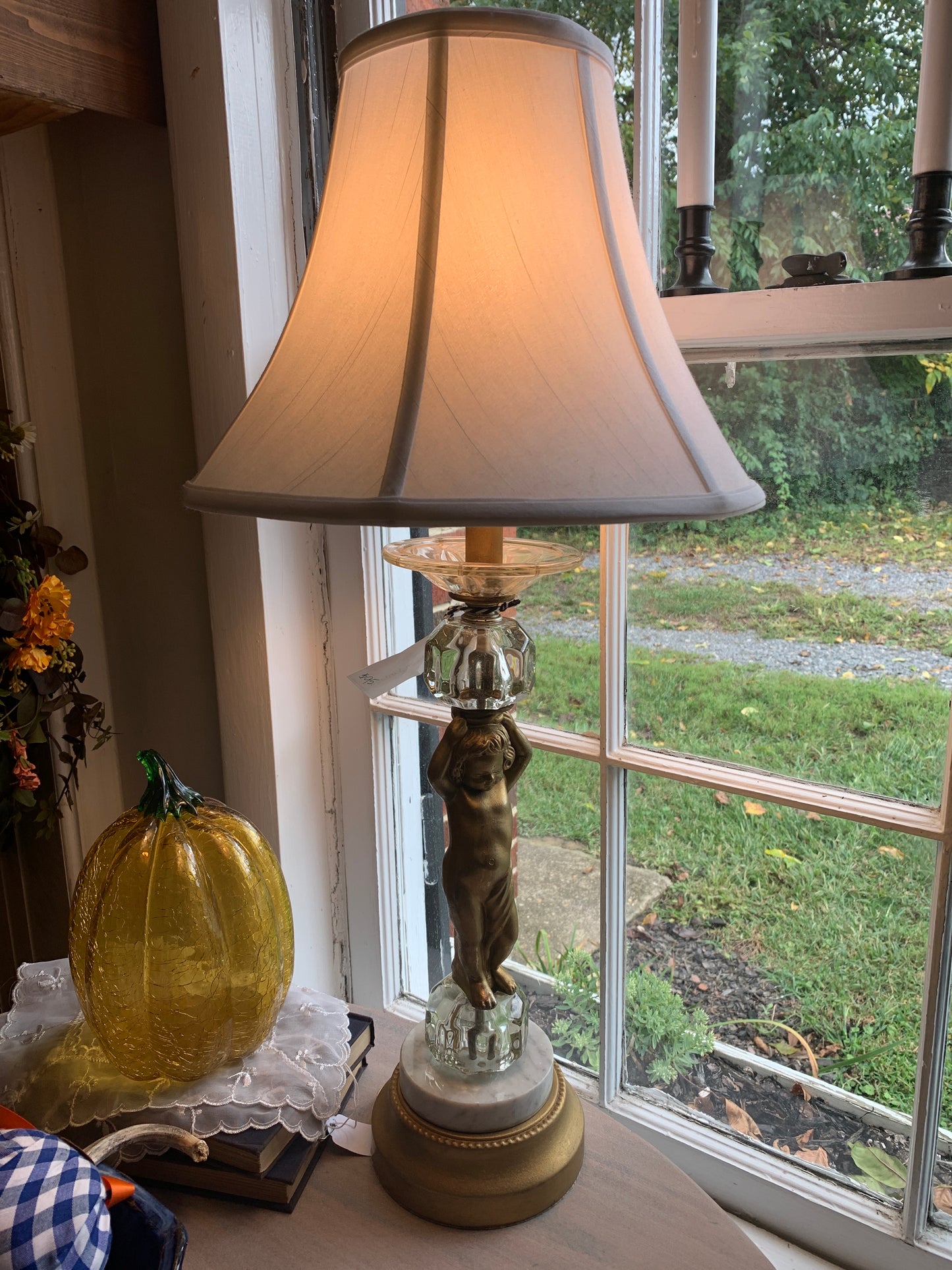 Cherub Lamp