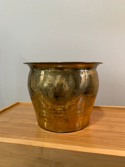 Vintage Brass Planter