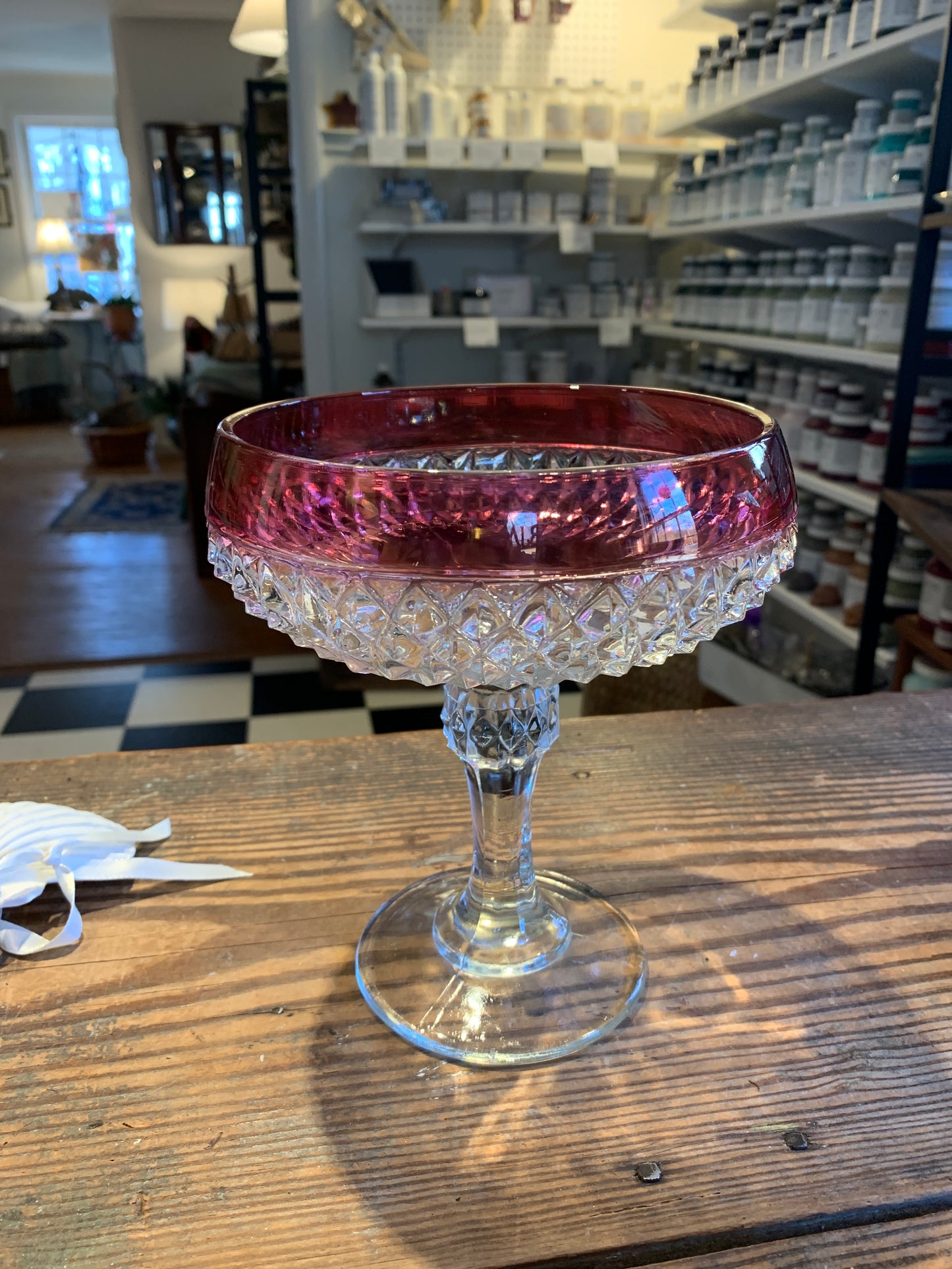 Indiana Glass Pedestal Dish