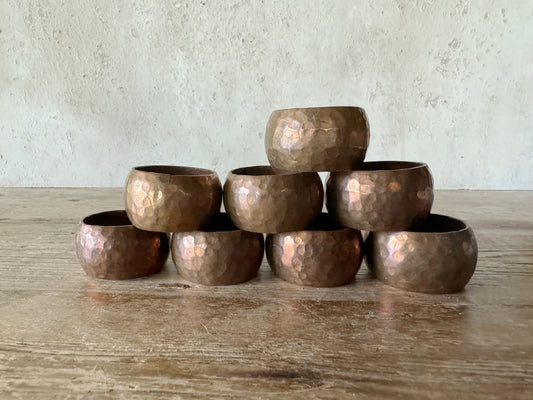 Copper Napkin Rings