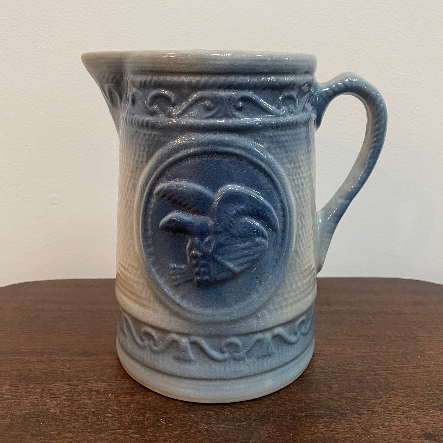 Eagle Stoneware Pitcher