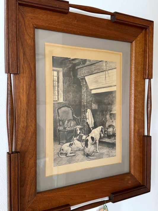 Print in Architectural Frame