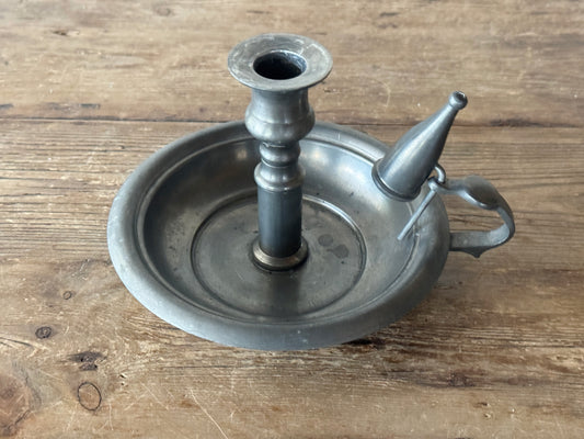 Pewter Chamberstick