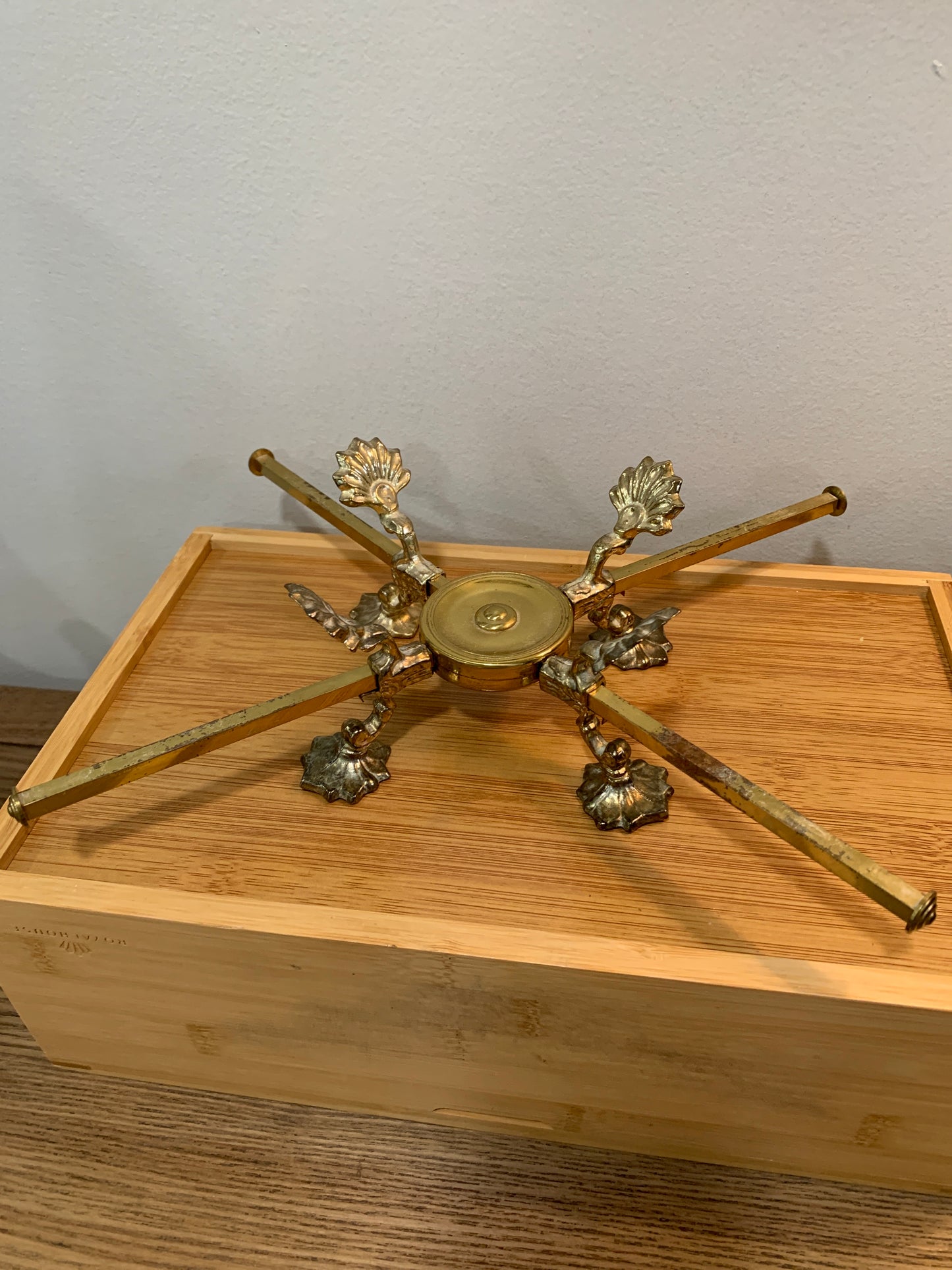 Adjustable Brass Trivet