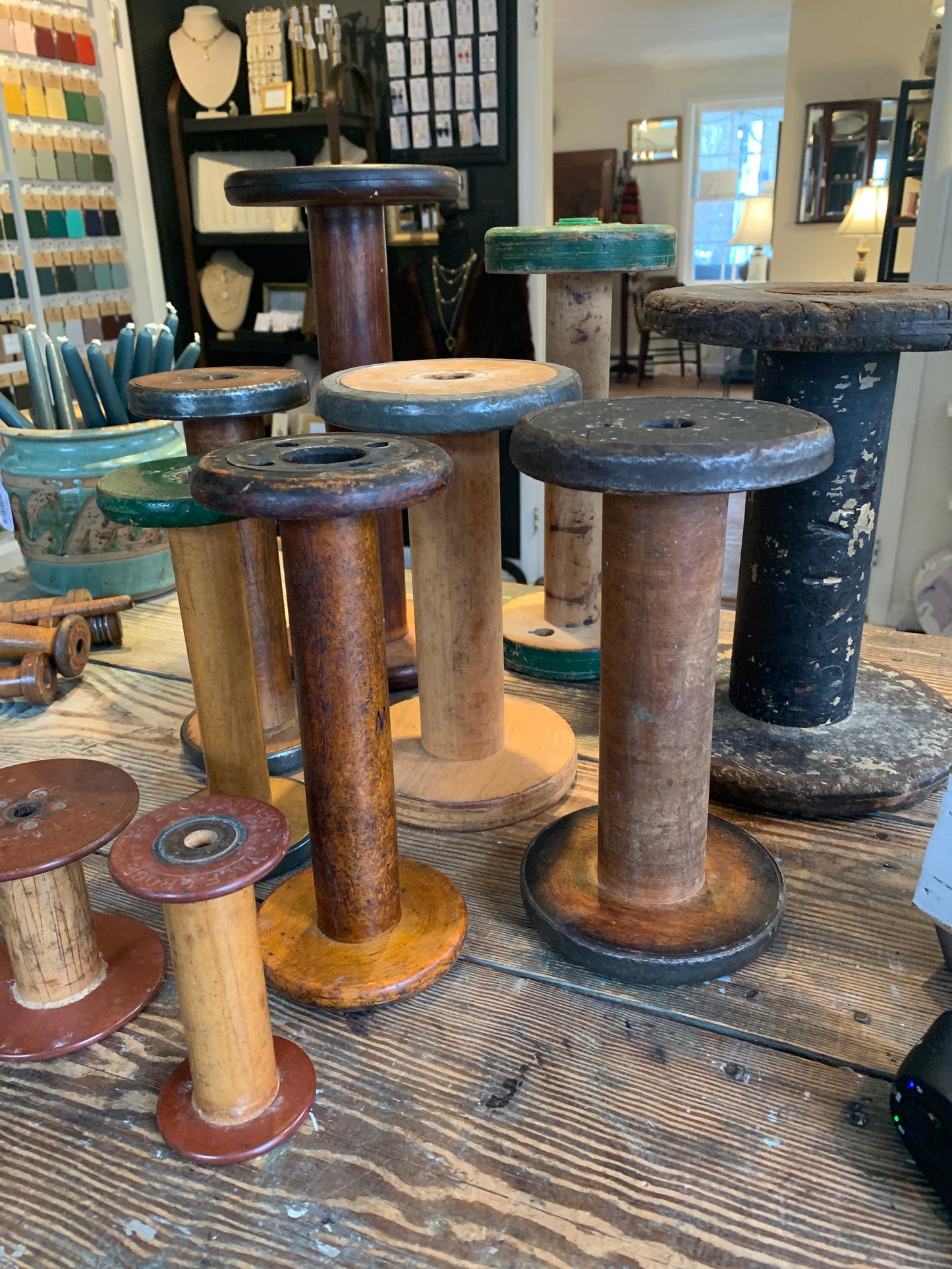 Vintage Textile Spools