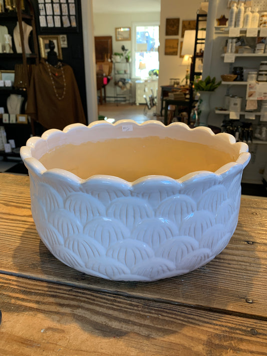 Scalloped Edge Planter