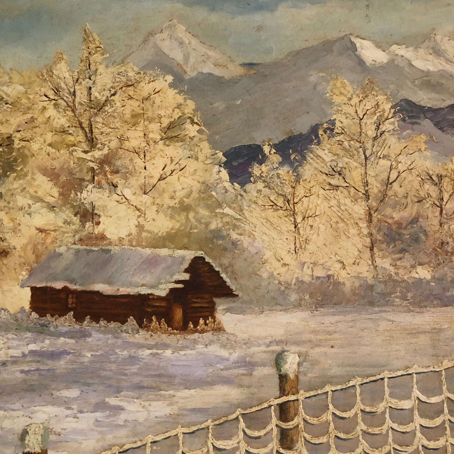 Artwork: Cabin In Winter