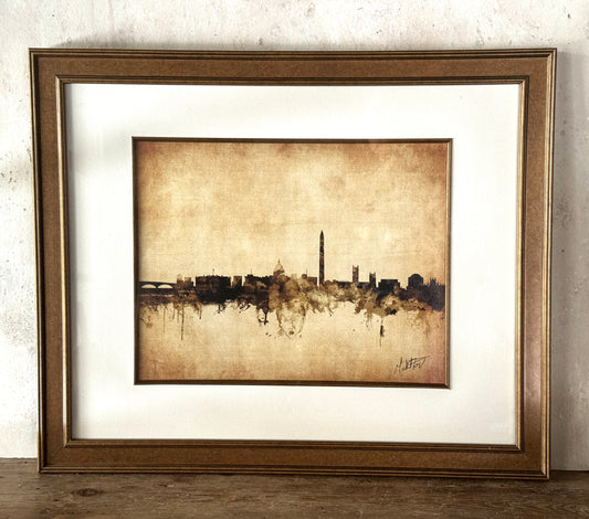 DC Skyline Print