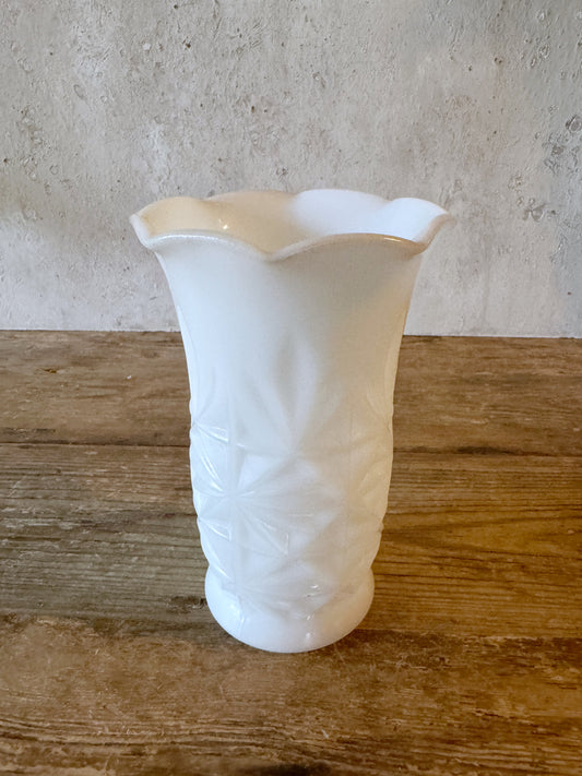 Milk Glass Vase