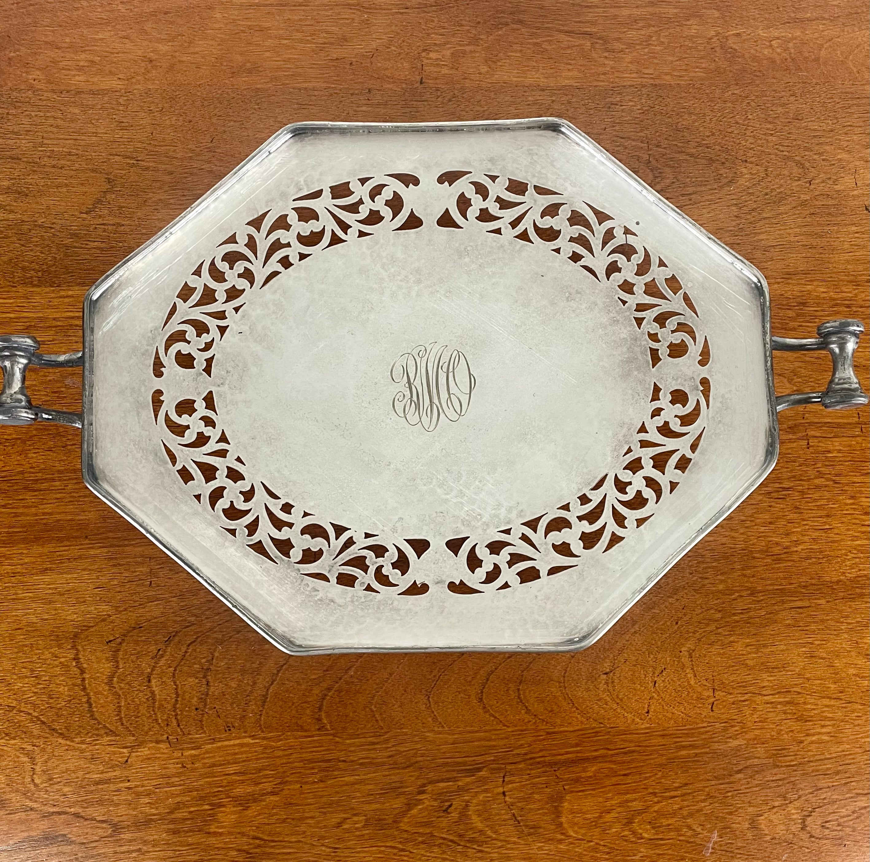 Monogrammed Tray – Belle Jar Design