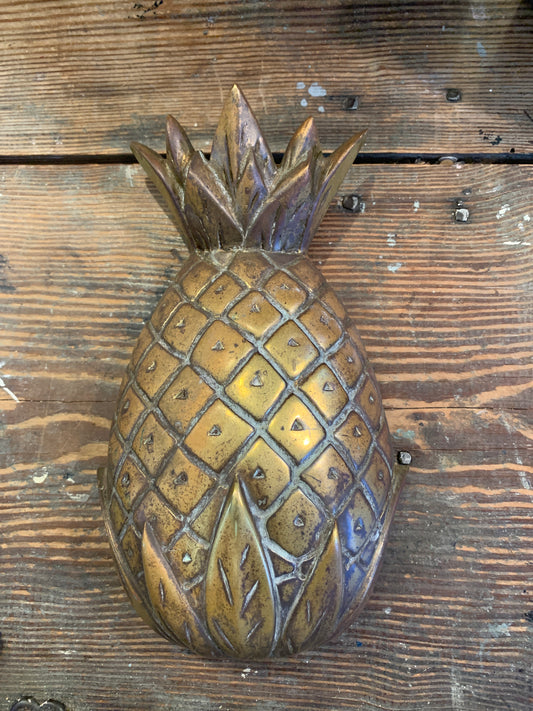 Brass Pineapple Door Knocker