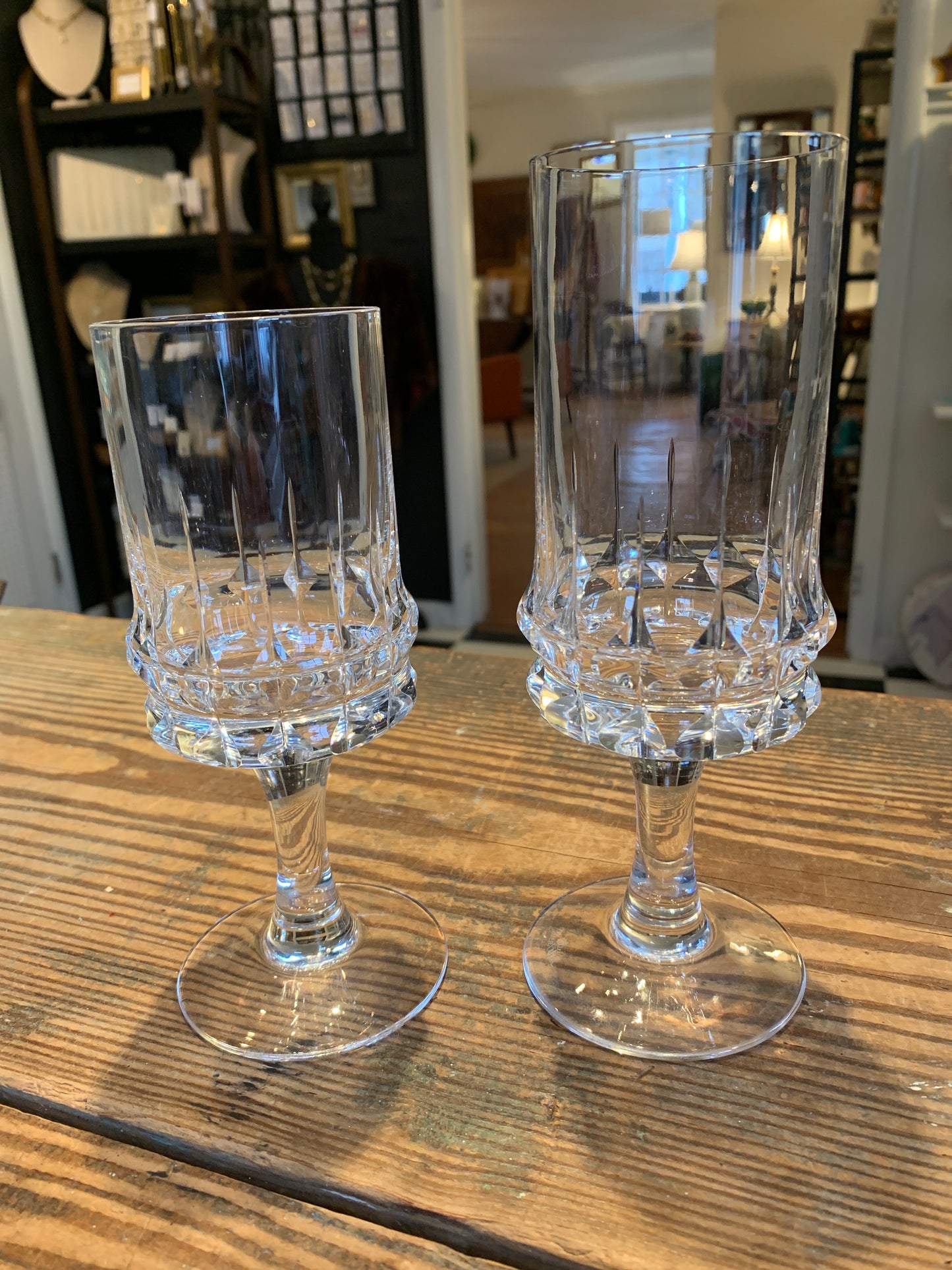 Vintage Crystal Stemware