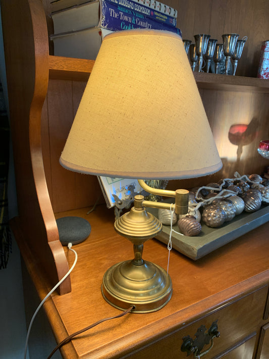 Vintage Brass Lamp