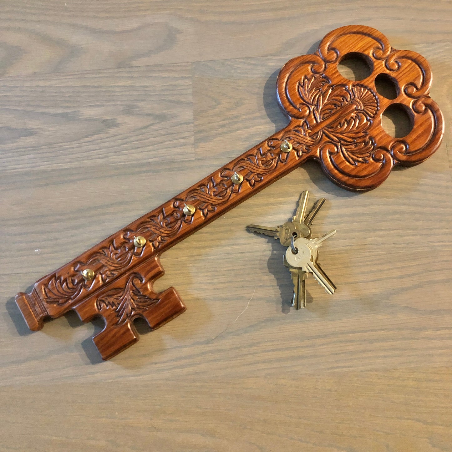 Carved Key Rack