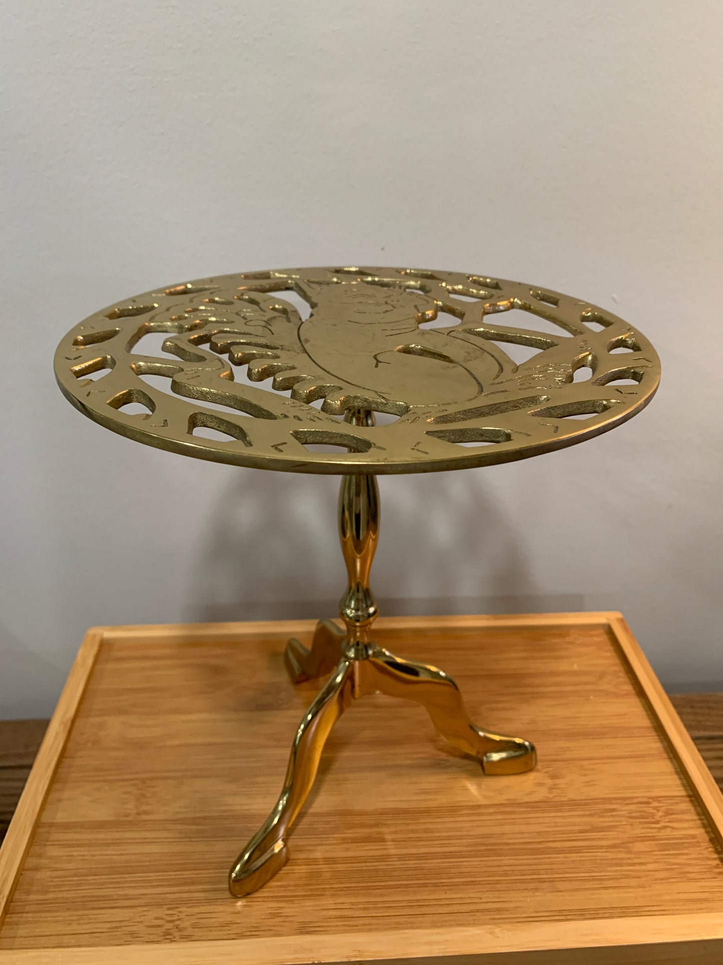 Brass Pedestal Stand