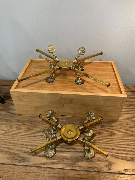 Adjustable Brass Trivet