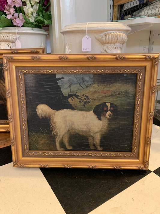 Framed Dog Art