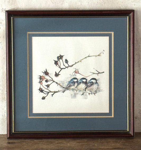 Chickadees Print