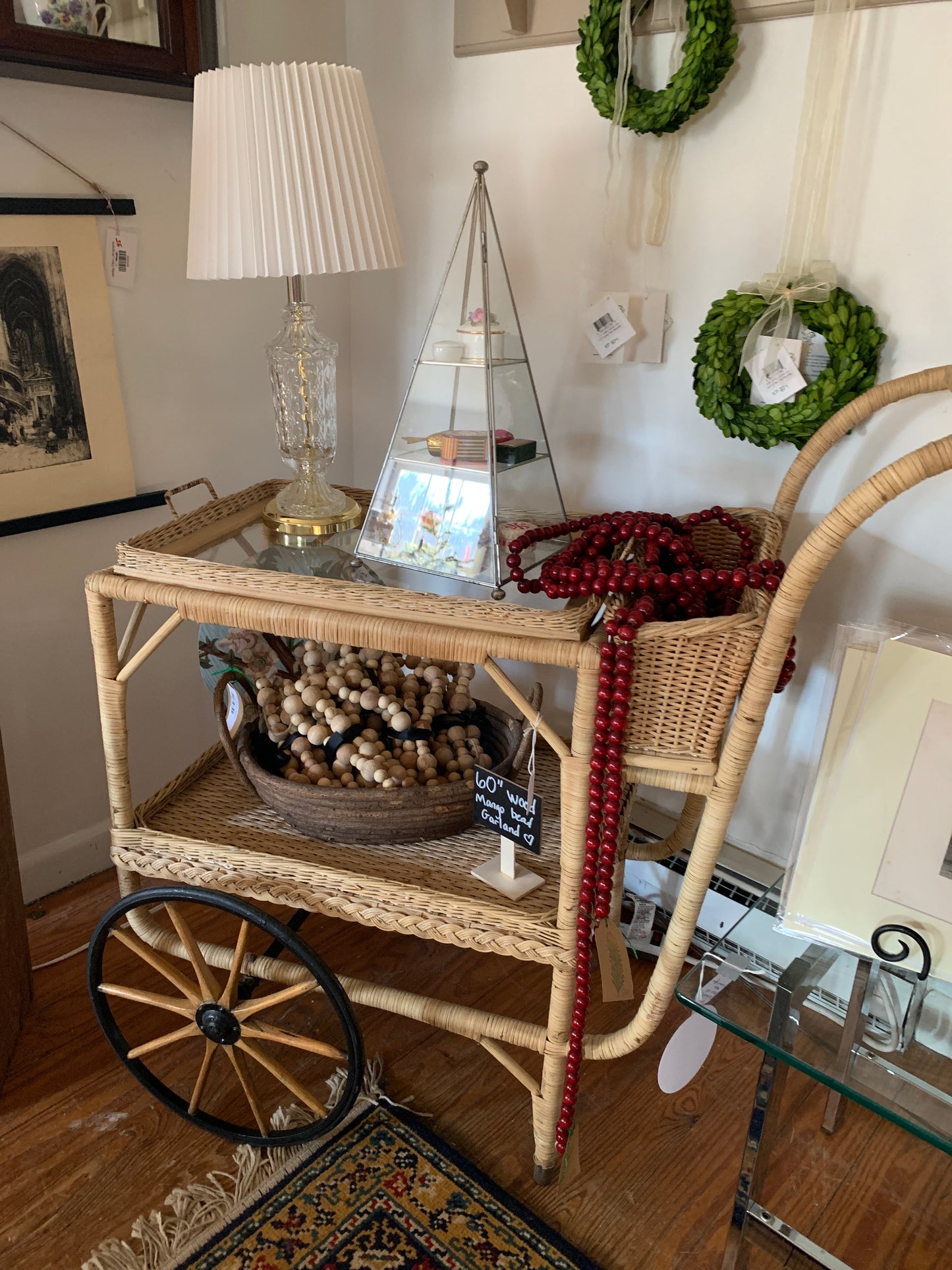 Rolling Tea Cart