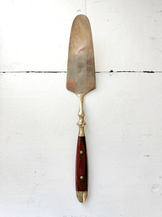 Rosewood Cake Server