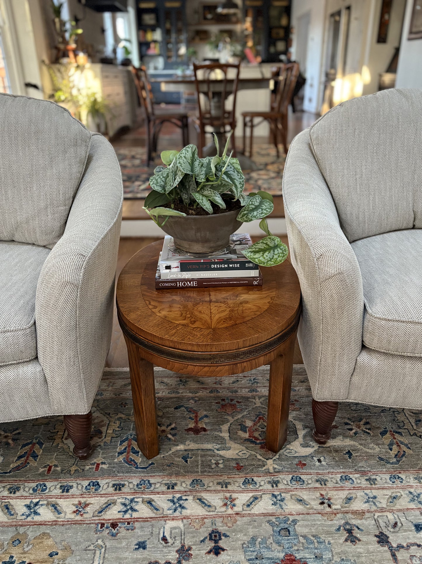 Oval Side Table