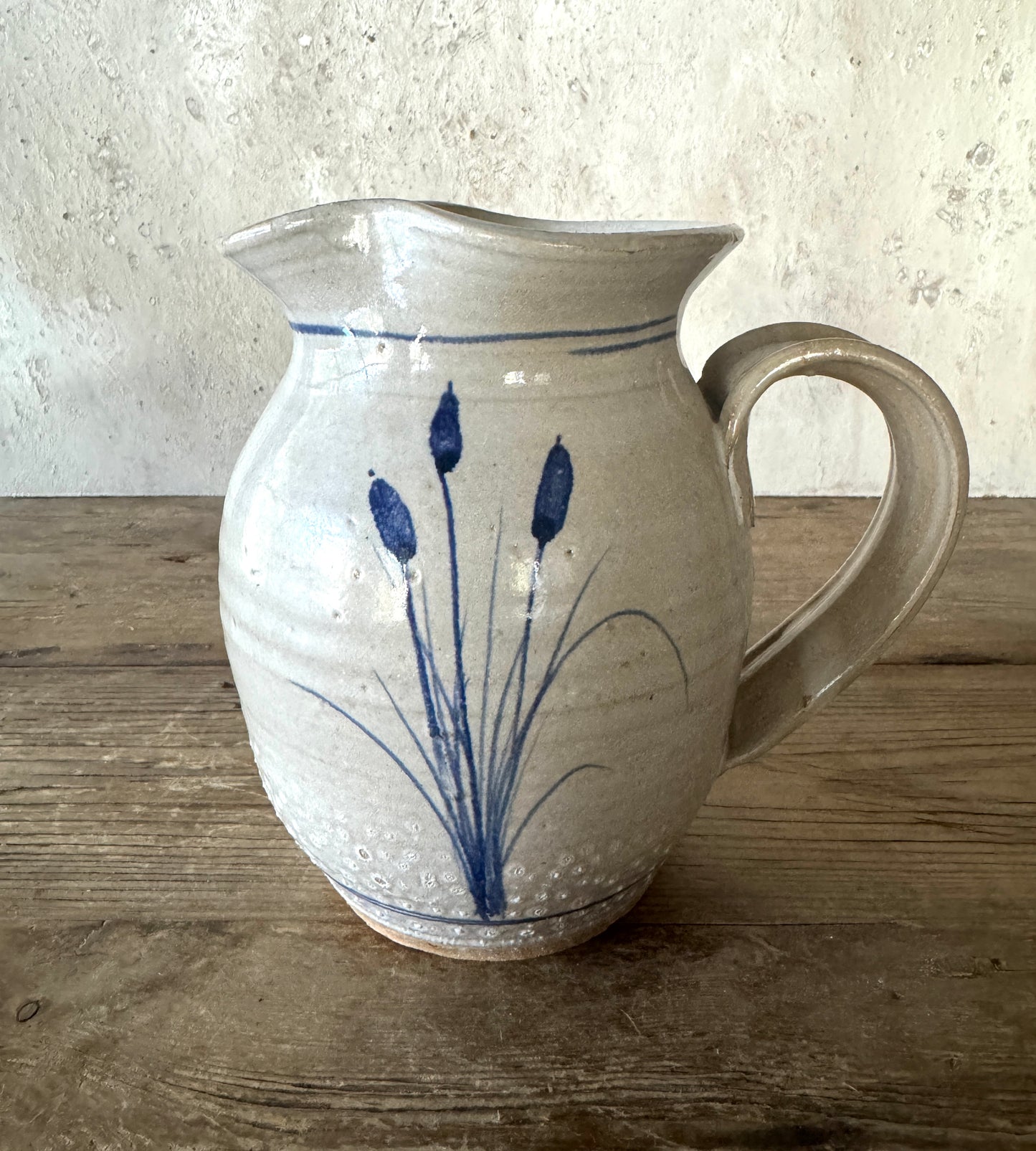 Pottery Pitcher, Signed