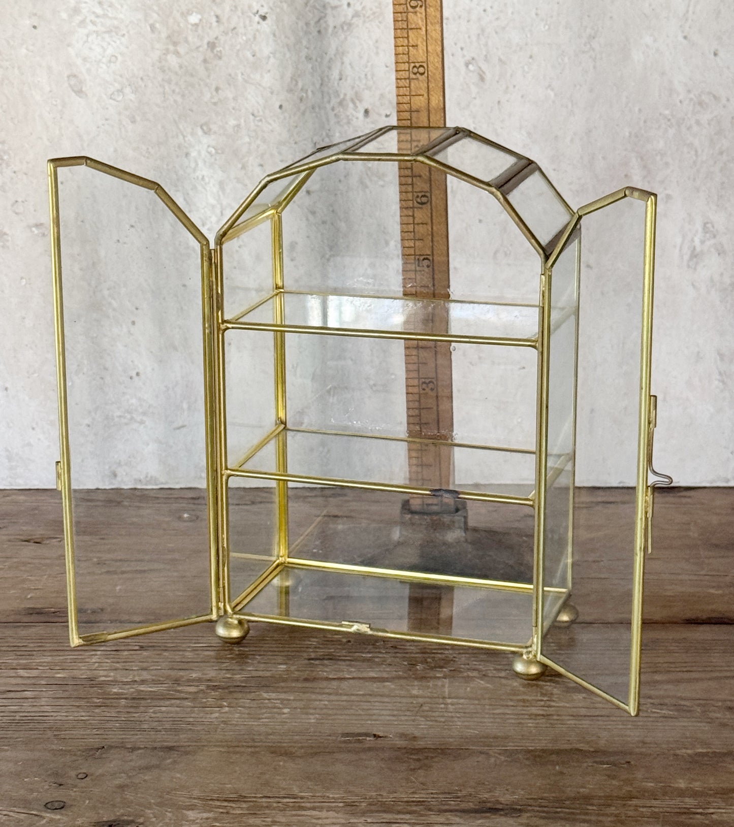 Small Glass Curio