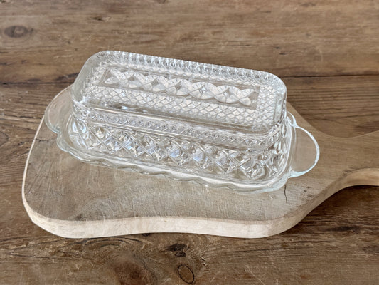 Anchor Hocking Butter Dish