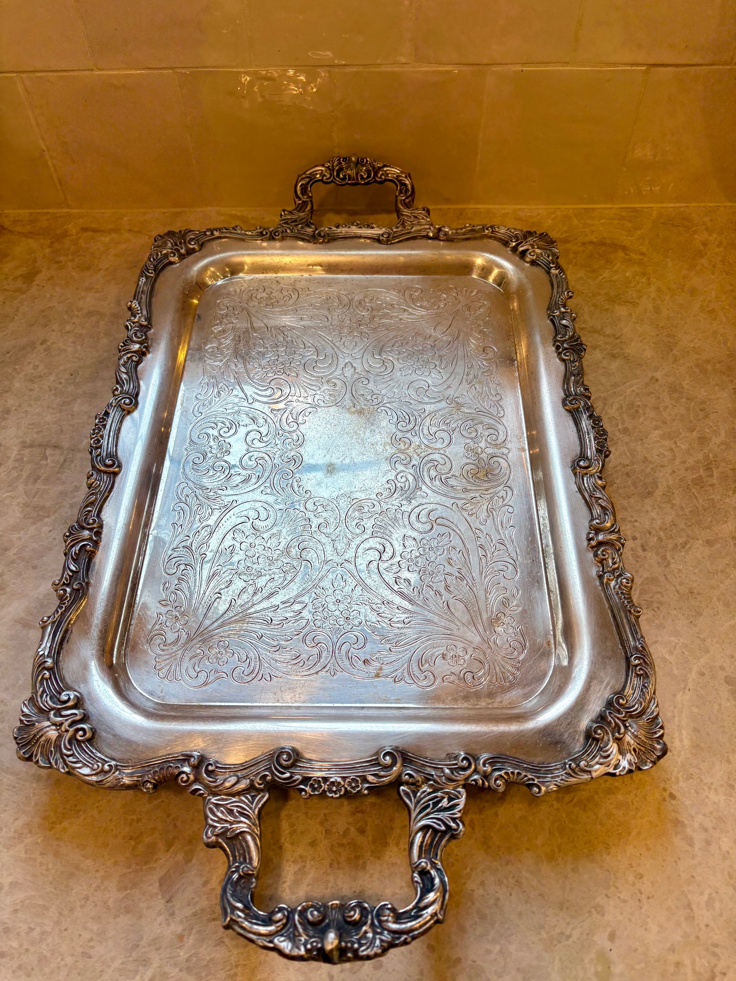 Silver Plated Tray