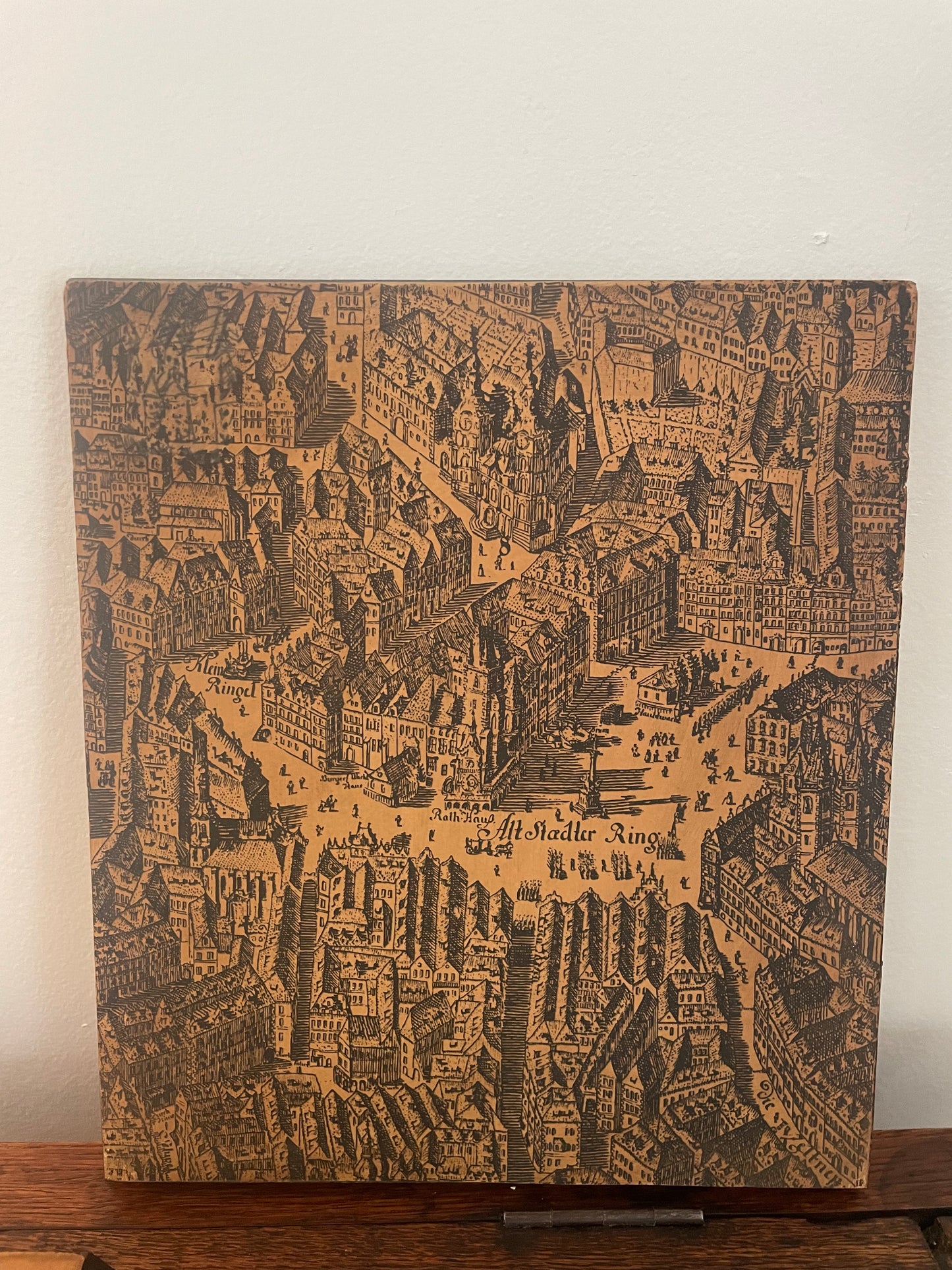 Architectural Prints on Wood