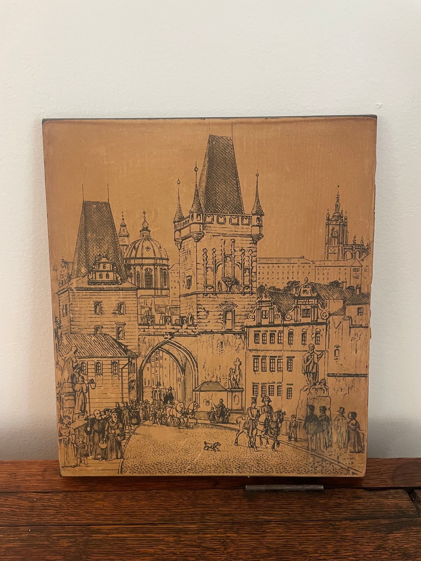 Architectural Prints on Wood