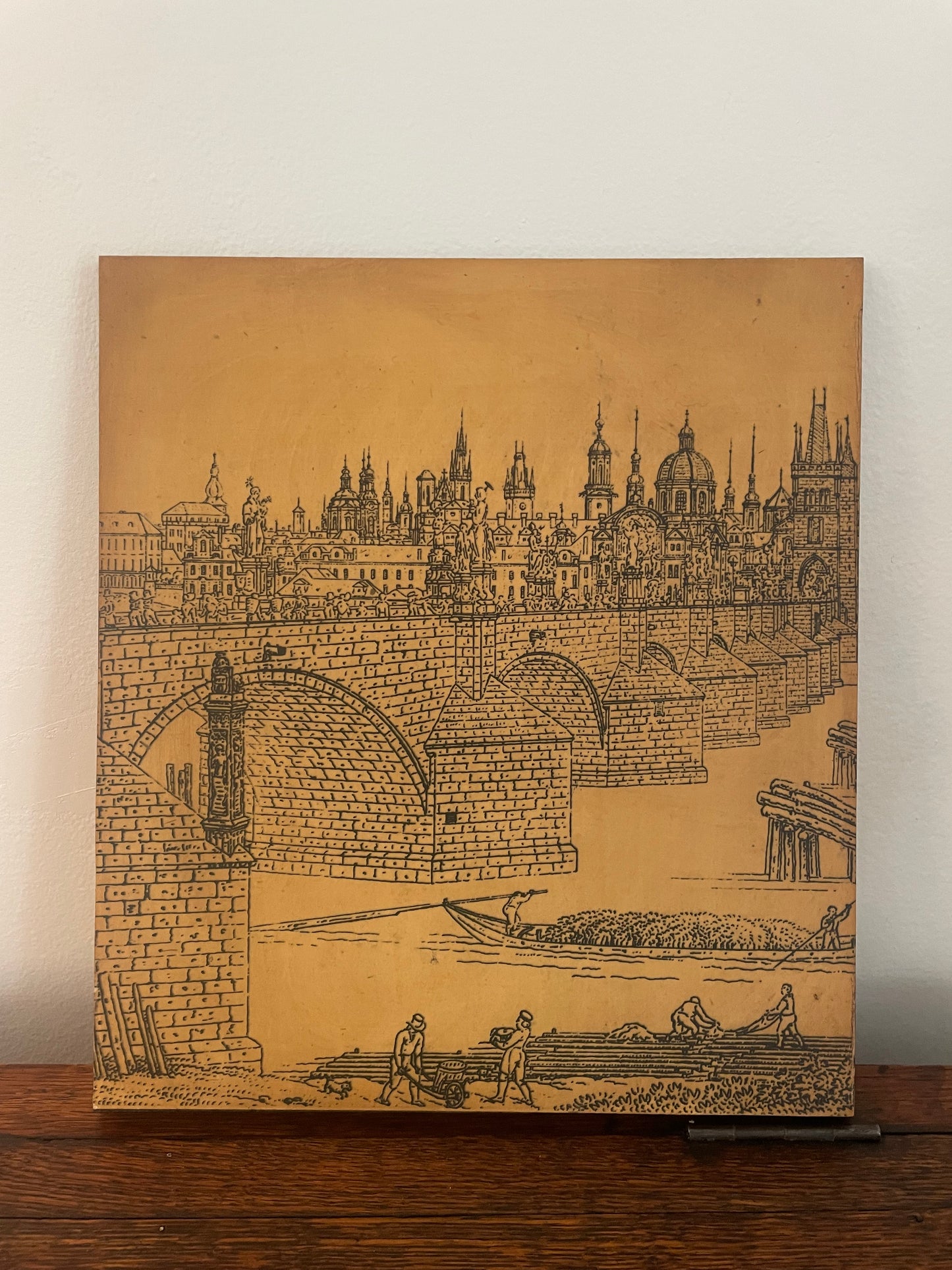 Architectural Prints on Wood