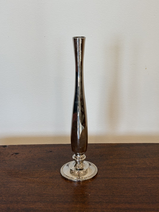 Silver Bud Vase