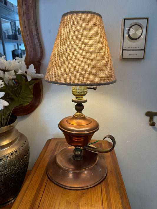 Copper Lamp