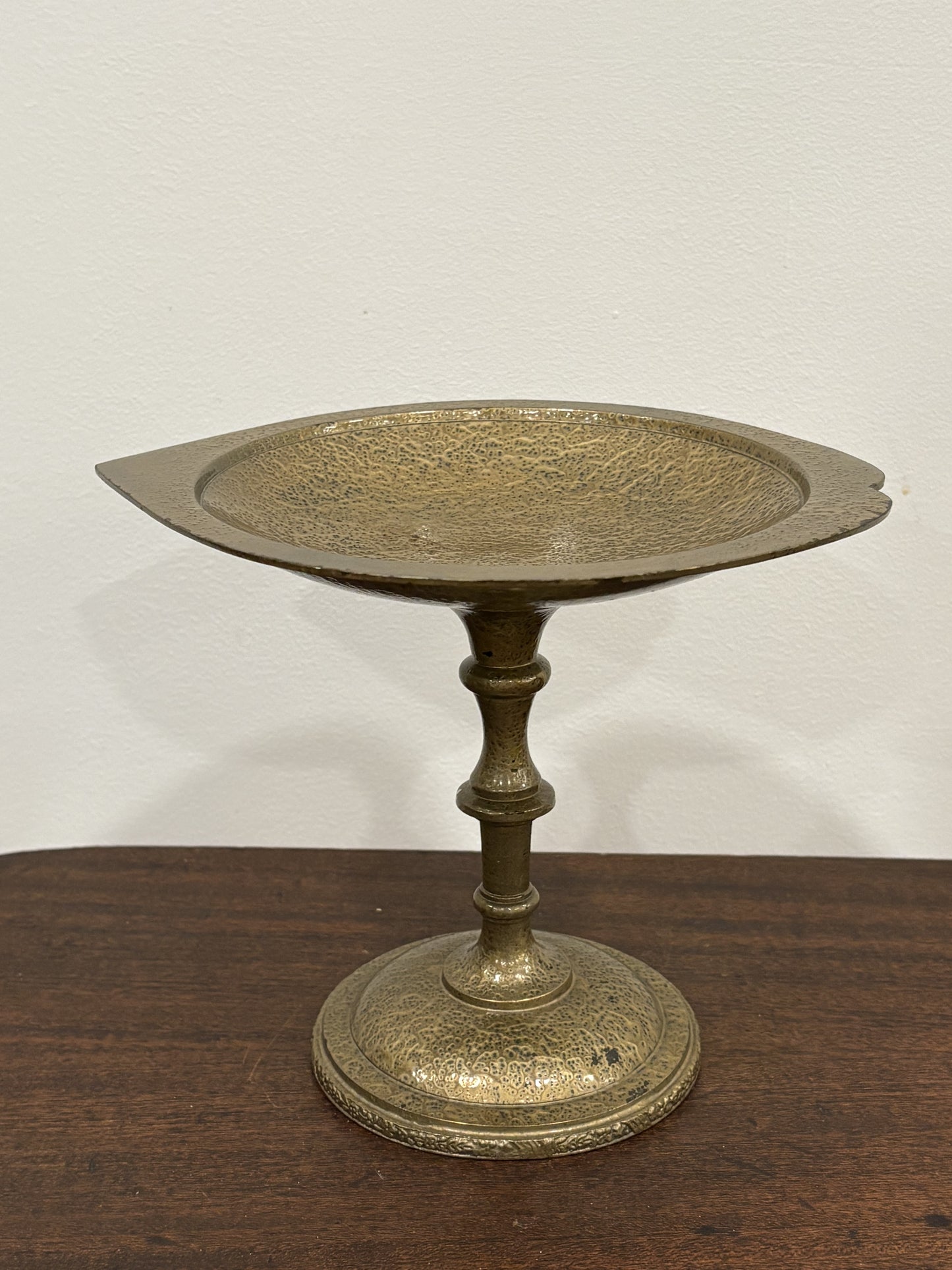 Metal Dish w/Pedestal