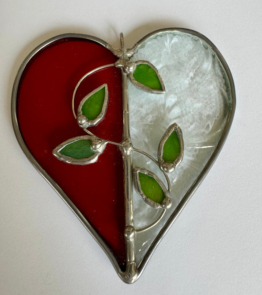 Handmade Stained Glass Heart