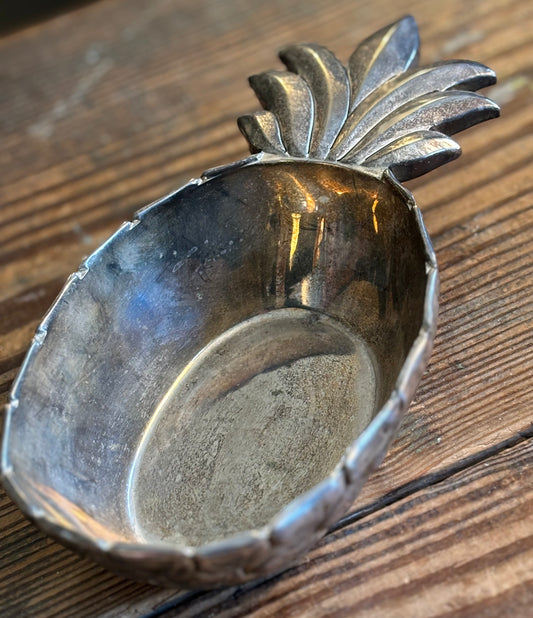 Silver Plated Pineapple Dish