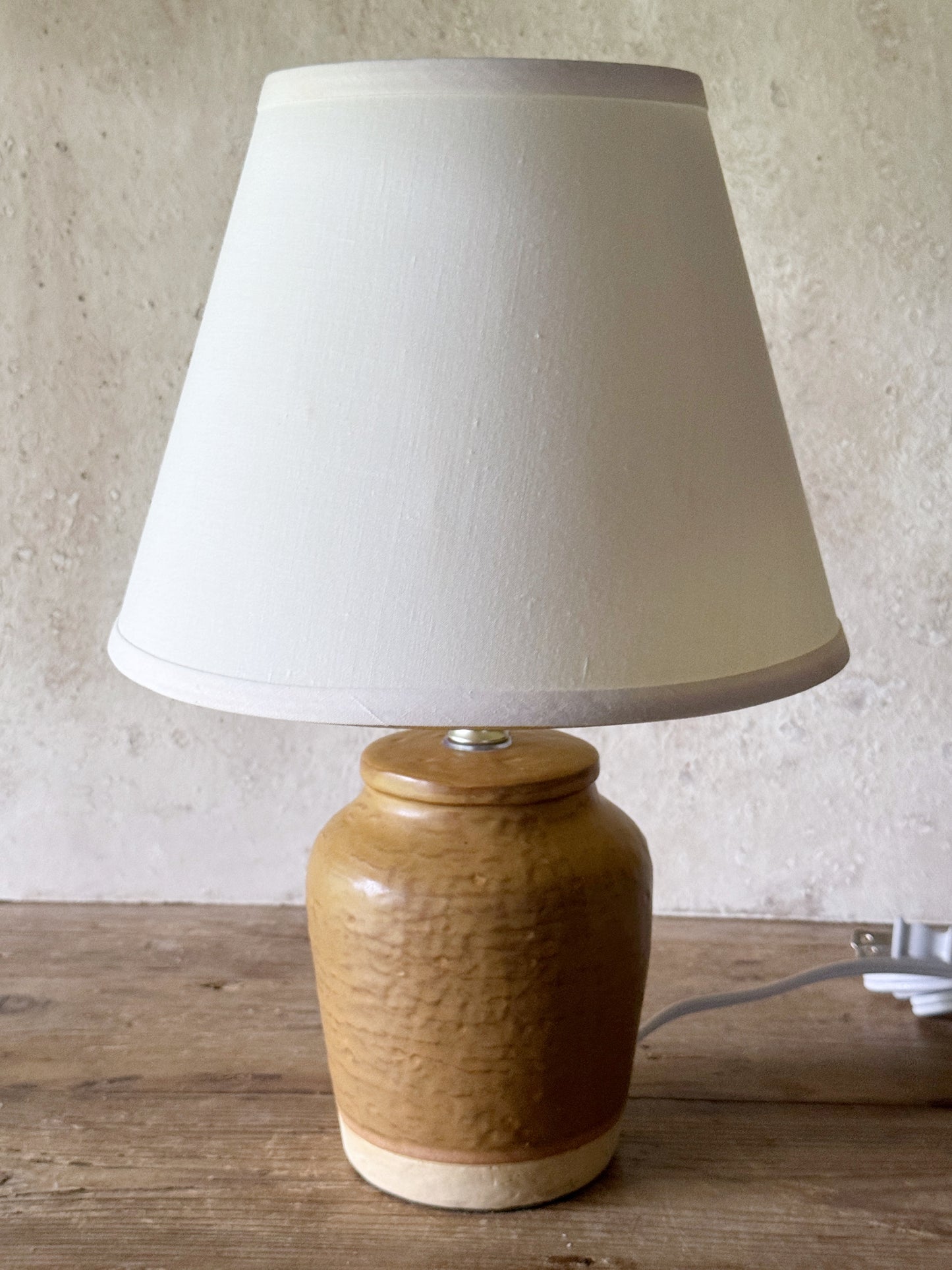 Pottery Lamp