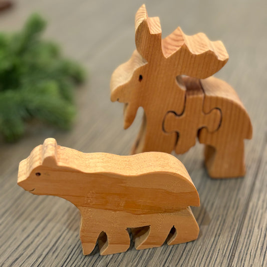 Wooden Animal Figures