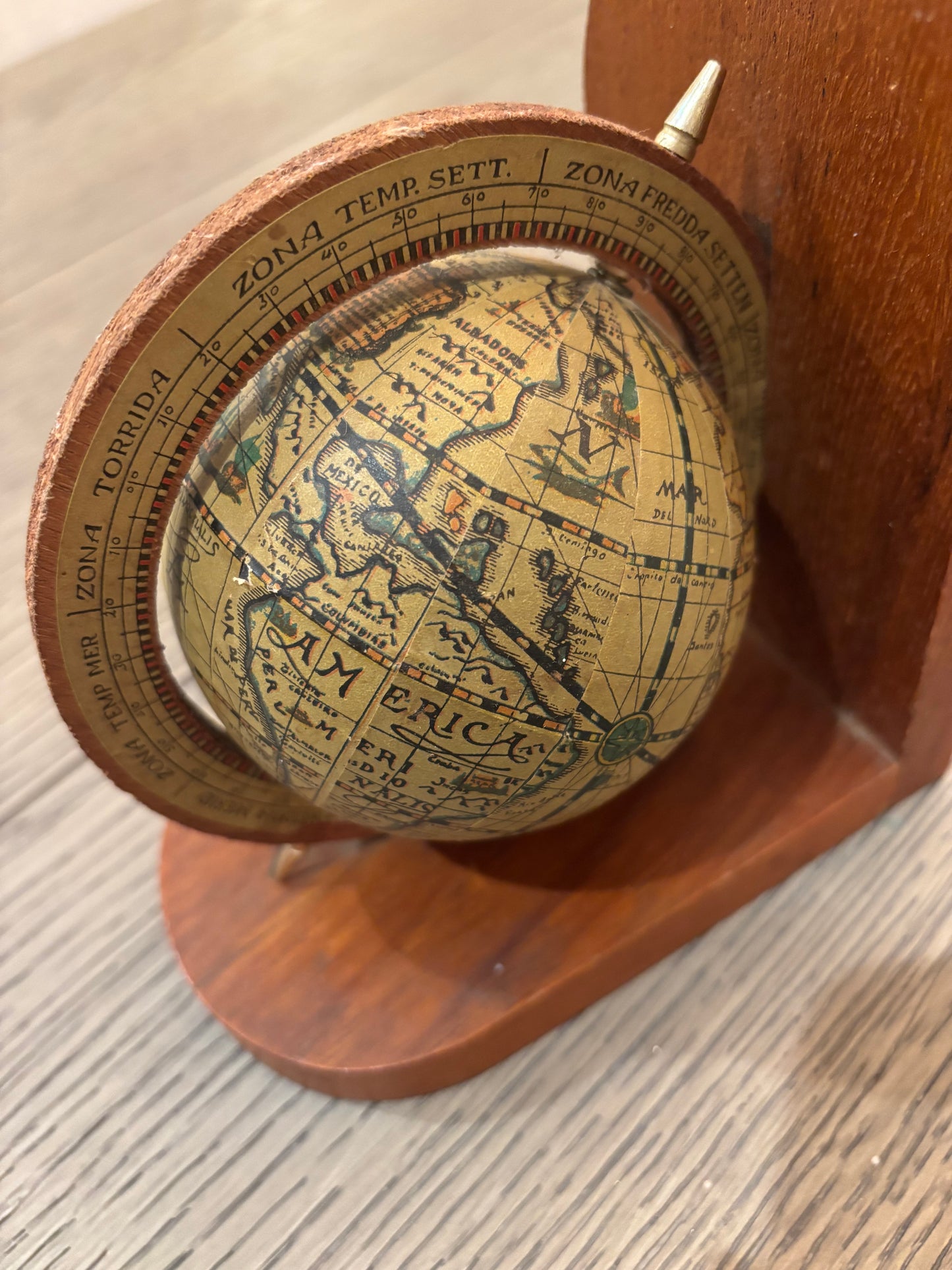 Globe Book End