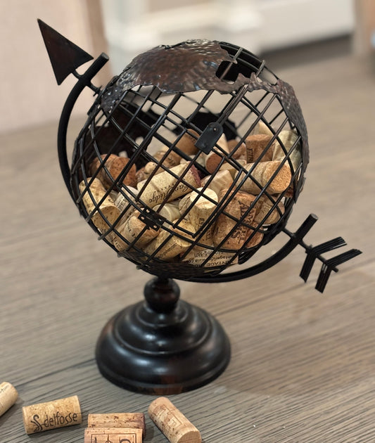 Metal Globe Cork Saver