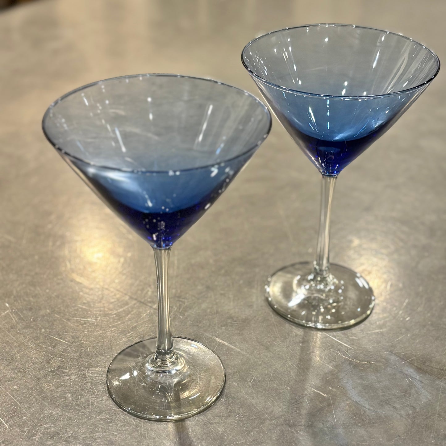 Blue Martini Glasses (2)