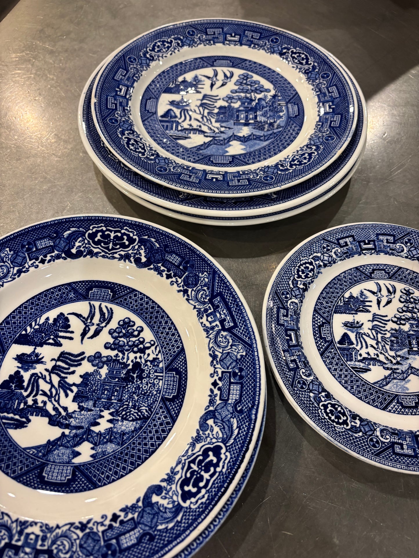 Vintage Blue Willow Ware