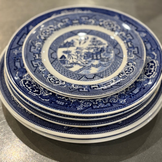 Vintage Blue Willow Ware