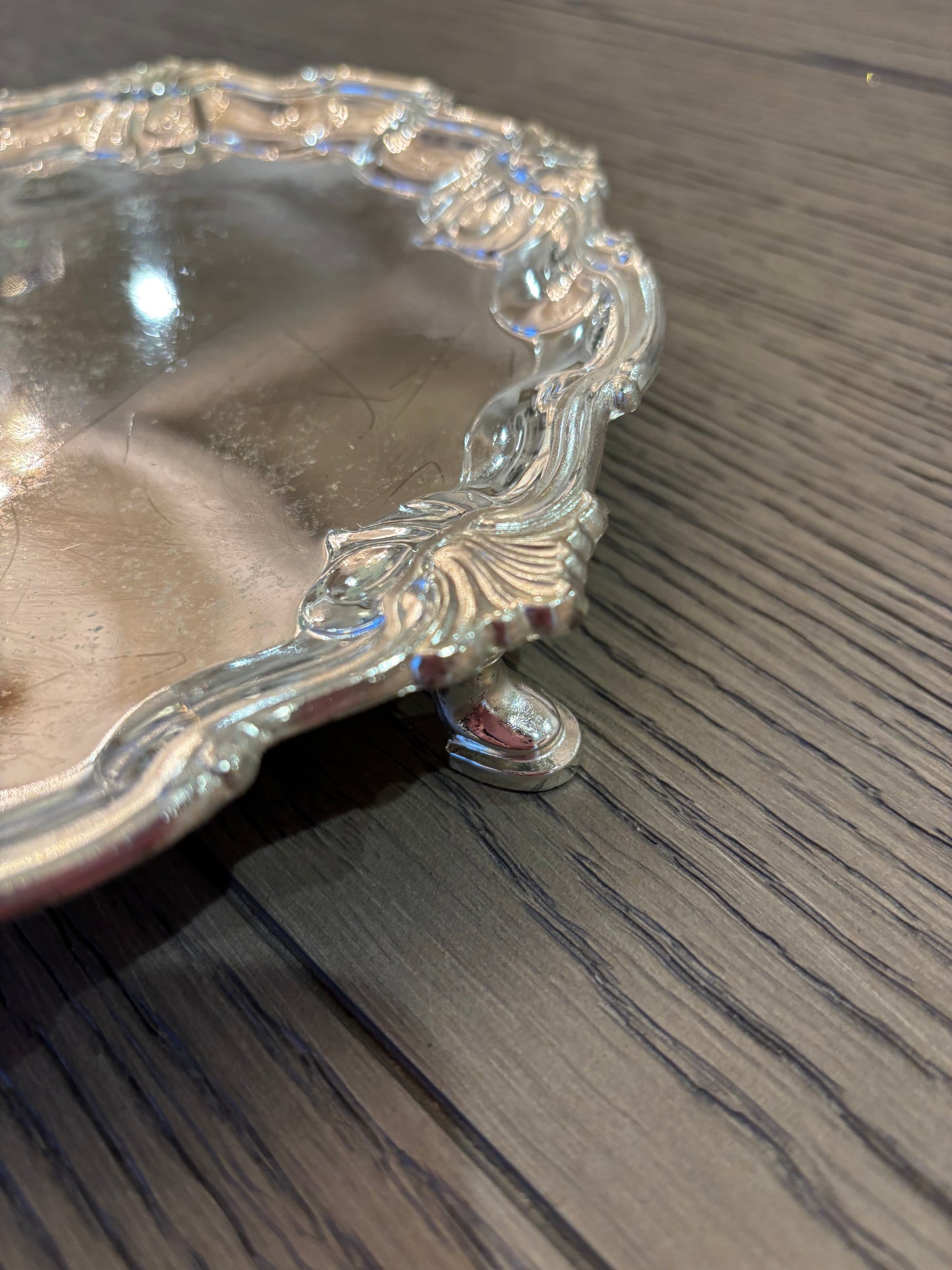 Small Silver Plated Tray