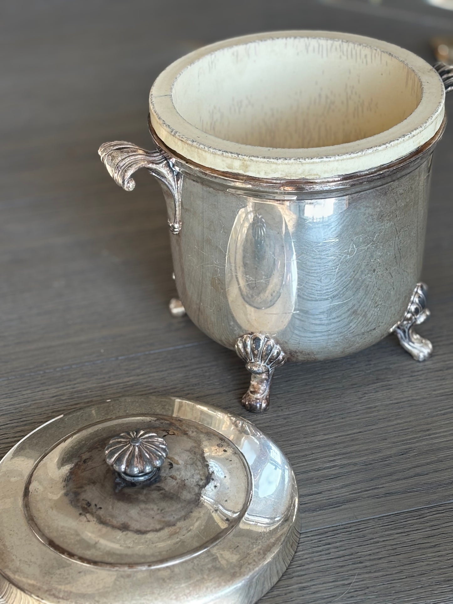 Silver Plated Ice Bucket