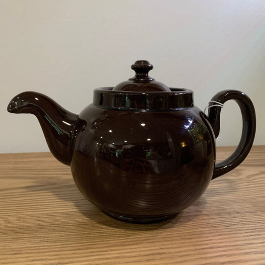 Vintage Brown Betty Teapot