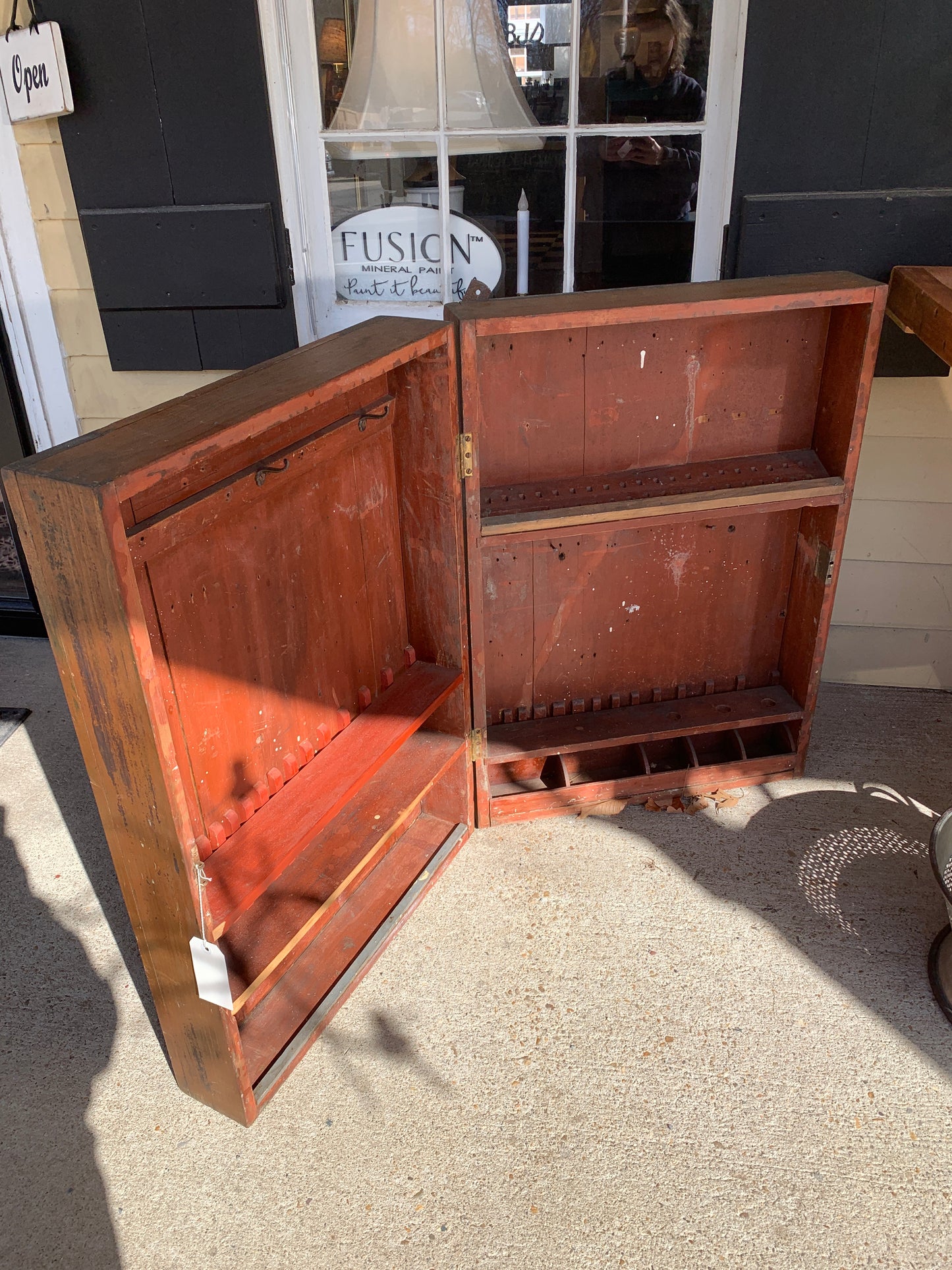 Vintage Carpenter Wall Cabinet