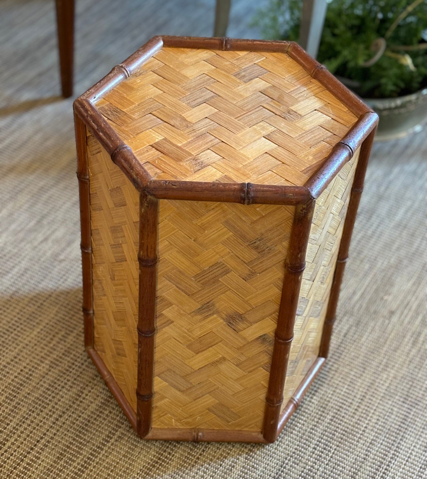 Rattan Side Table