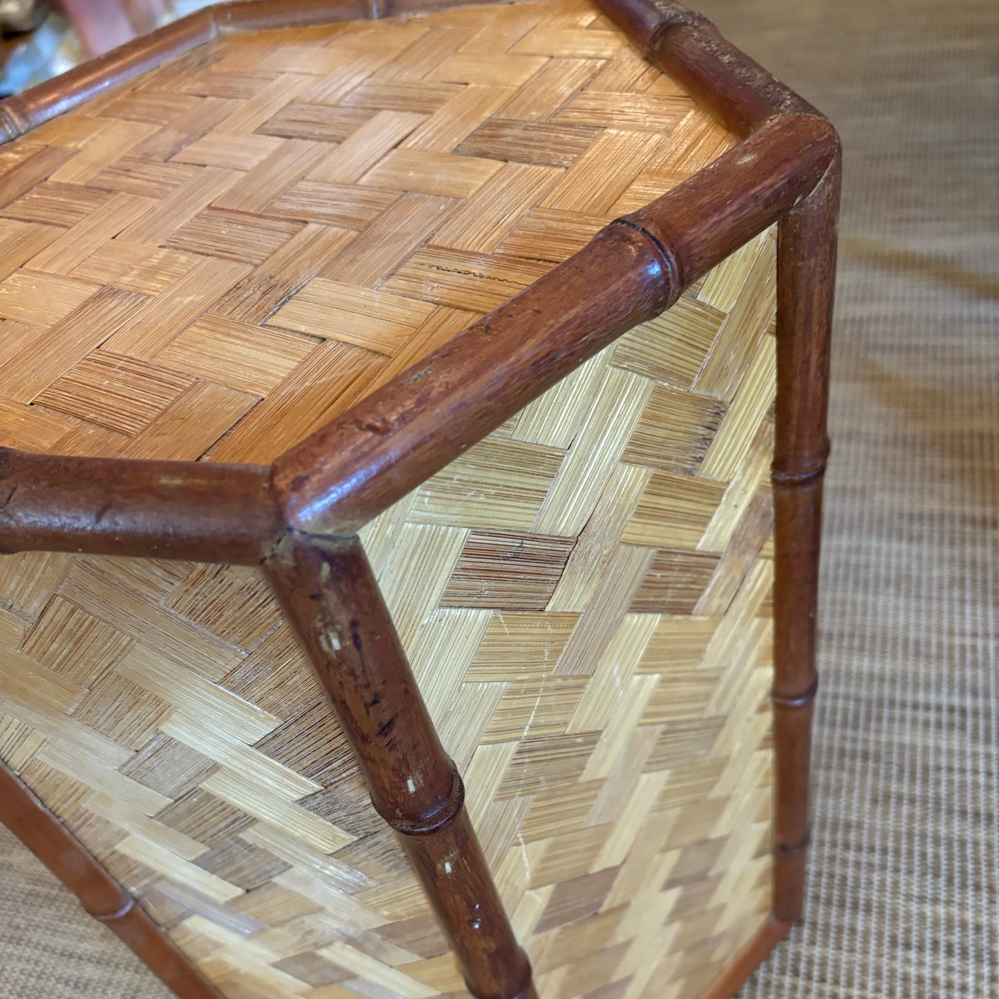 Rattan Side Table